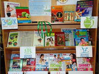 Книжная выставка к акции «Здоровью – зелёный свет!»