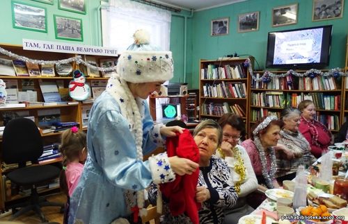 Литературный клуб "Прометей" встречает новый 2019 год.